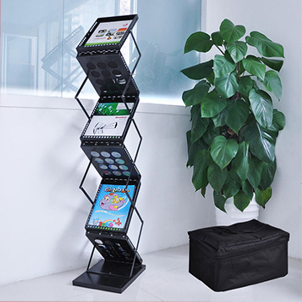 A4 Metal Brochure HolderBlack Suzhou Hongcai Exhibition Equipment Co